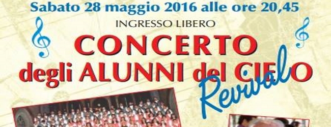 Evento "Concerto degli Alunni nel Cielo" c/o Nuovo Oratorio di Candiolo (To)