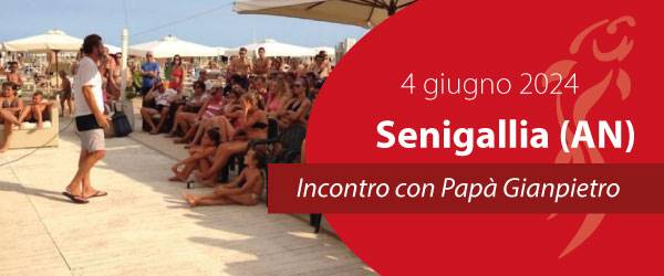 Papà Gianpietro incontra le famiglie di Senigallia (AN)