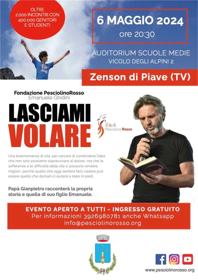 Pap&#224; Gianpietro incontra le famiglie di Zenson di Piave (TV)