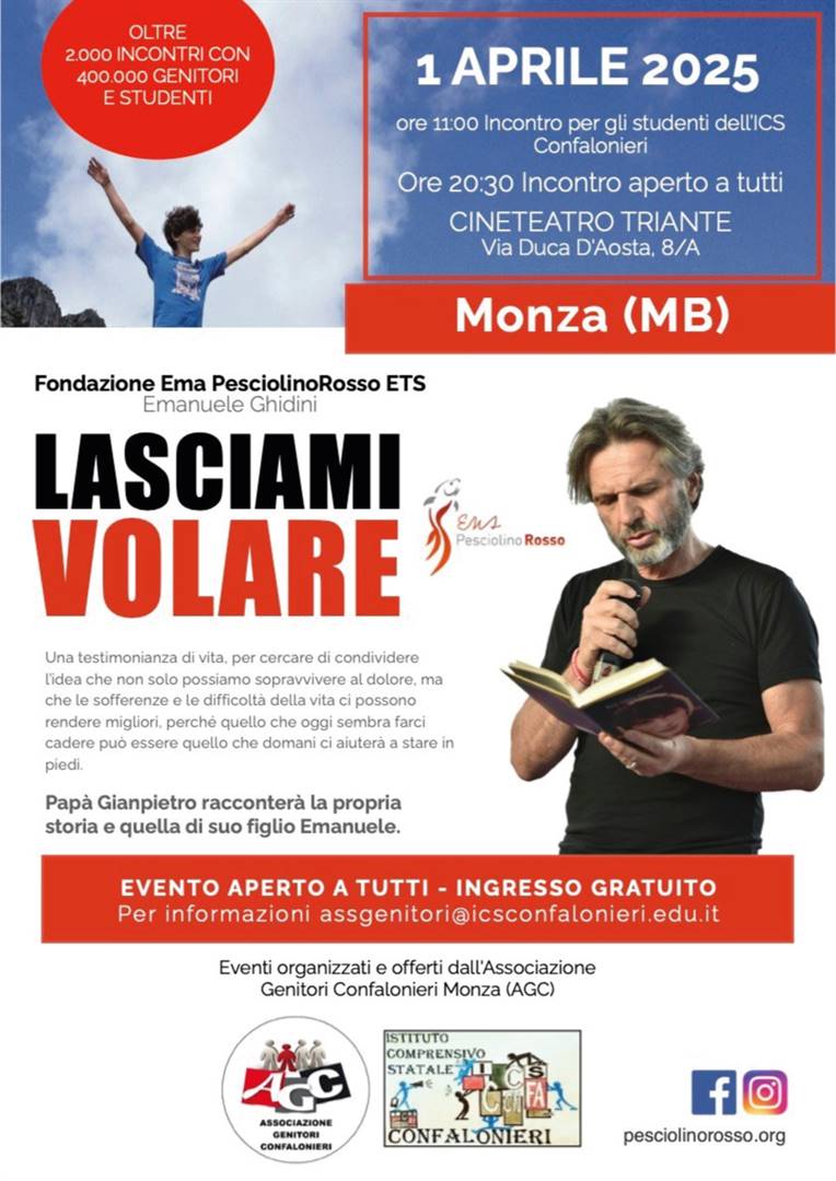 Pap&#224; Gianpietro incontra le famiglie di Monza