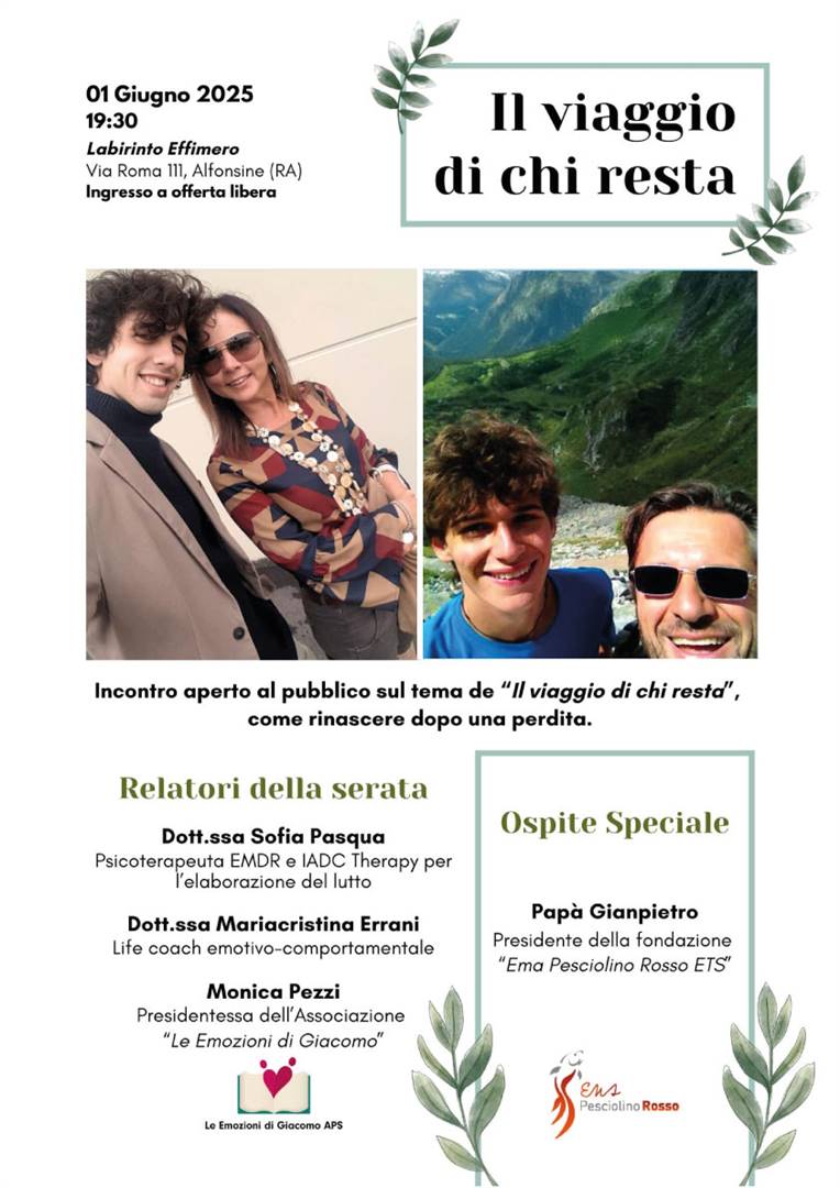 Il viaggio di chi resta. Con l&#39;intervento di Pap&#224; Gianpietro