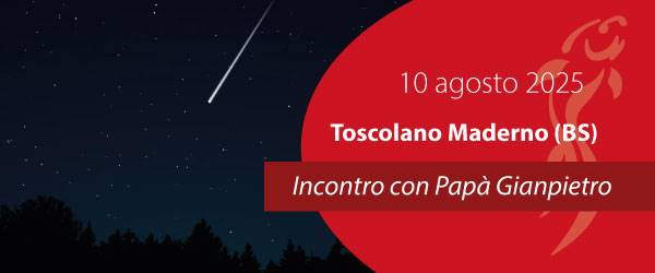 Papà Gianpietro incontra le famiglie di Toscolano Maderno (BS)