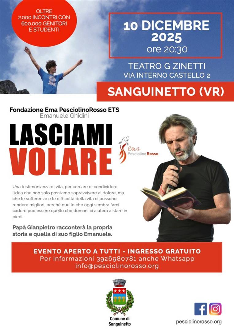 Pap&#224; Gianpietro incontra le famiglie di Sanguinetto (VR)