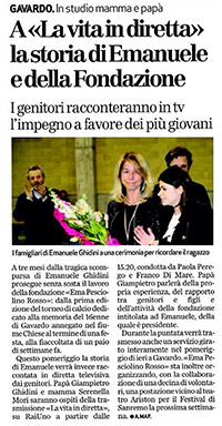 articolo la vita in diretta pesciolinorosso