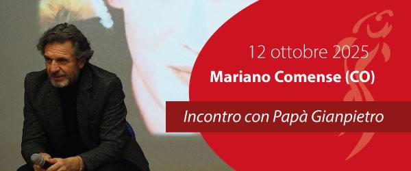 Papà Gianpietro incontra le famiglie di Mariano Comense (CO)