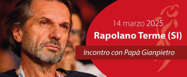 Papà Gianpietro incontra le famiglie di Rapolano Terme (SI)