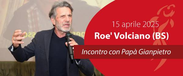 Papà Gianpietro incontra le famiglie di Roè Volciano