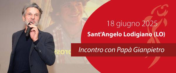 Papà Gianpietro incontra le famiglie di Sant'Angelo Lodigiano (LO)