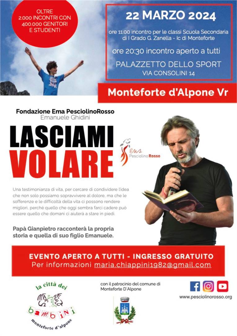 Pap&#224; Gianpietro incontra le famiglie di Monteforte d&#39;Alpone (VR)