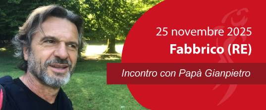 Papà Gianpietro incontra le famiglie di Fabbrico (RE)