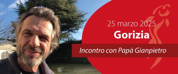 Papà Gianpietro incontra le famiglie di Gorizia
