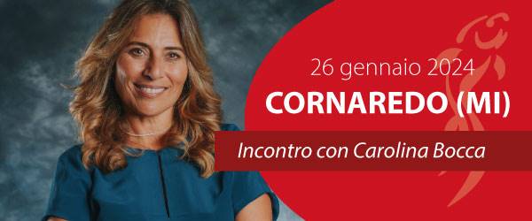 Carolina Bocca incontra le famiglie di Cornaredo Mi