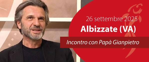 Papà Gianpietro incontra le famiglie di Albizzate (VA)