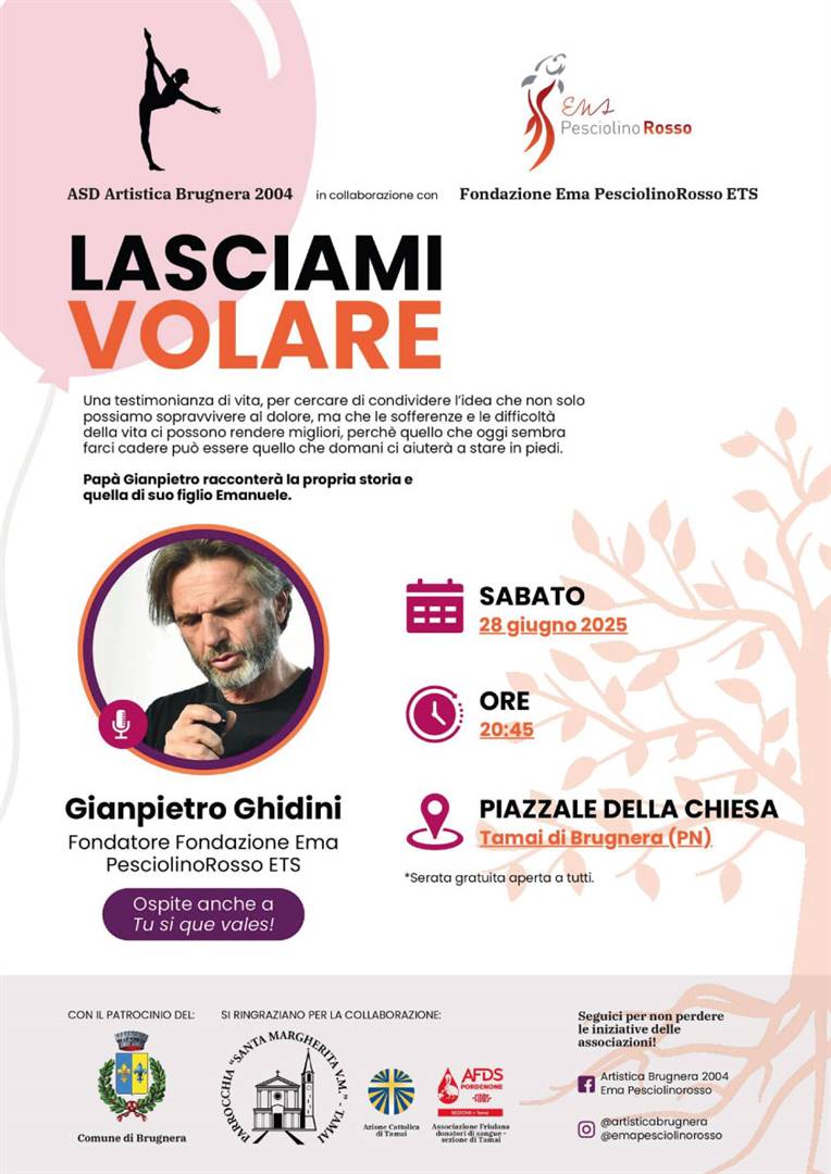 Pap&#224; Gianpietro incontra le famiglie di Brugnera (PN)