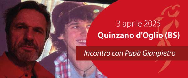 Papà Gianpietro incontra le famiglie di Quinzano d'Oglio (BS)