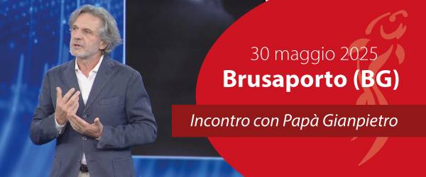 Papà Gianpietro incontra le famiglie di Brusaporto (BG)