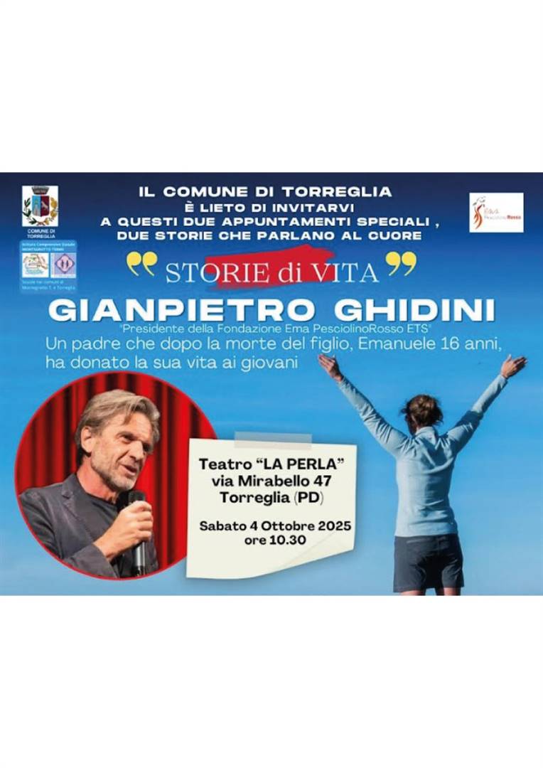 Pap&#224; Gianpietro incontra le famiglie di Torreglia (PD)