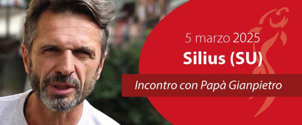 Papà Gianpietro incontra le famiglie di Silius (SU)