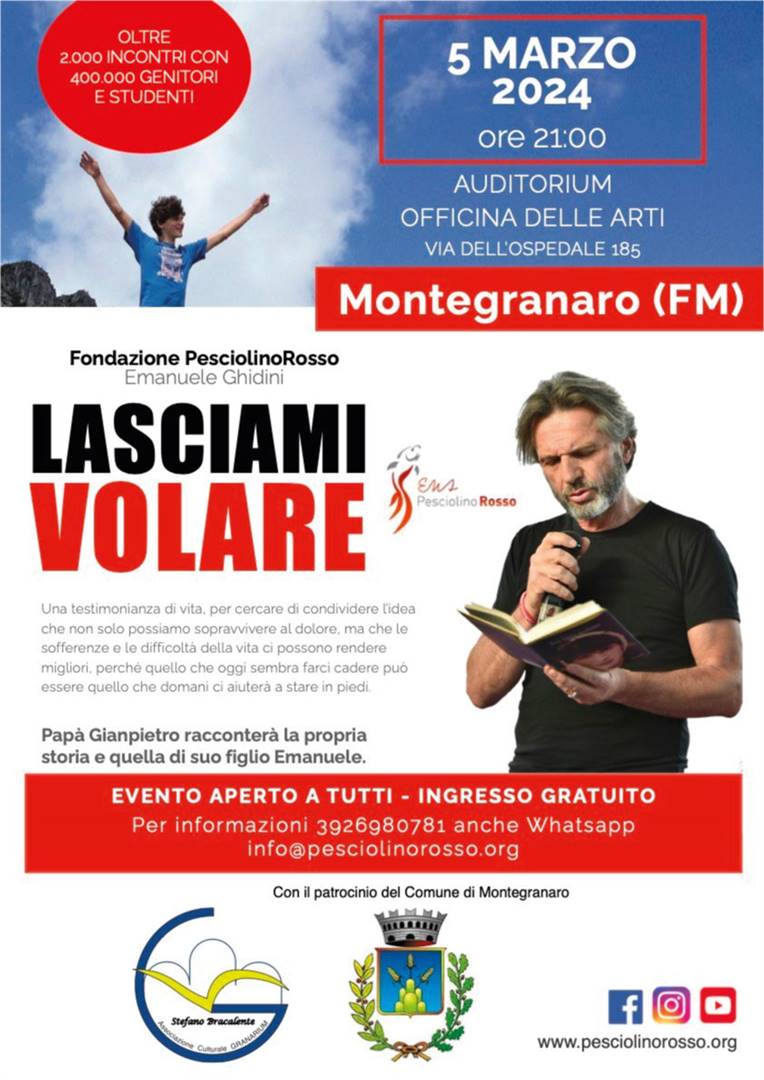 Pap&#224; Gianpietro incontra le famiglie di Montegranaro (FM)