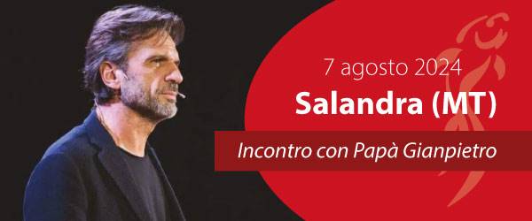 Papà Gianpietro incontra le famiglie di Salandra (MT)