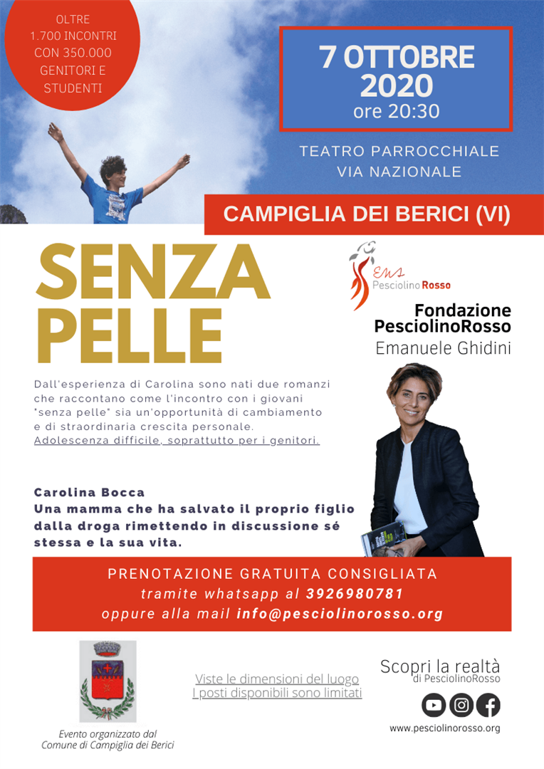 A Campiglia dei Berici (VI) incontro con Carolina Bocca