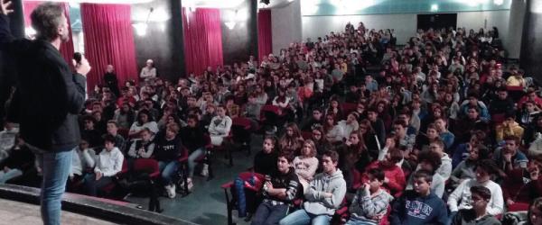 Incontro con gli studenti delle scuole medie di San Giuliano Milanese