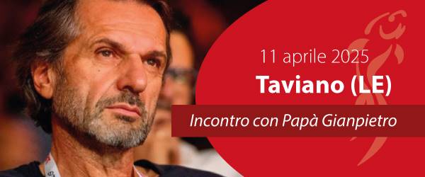 Papà Gianpietro incontra le famiglie di Taviano (LE)