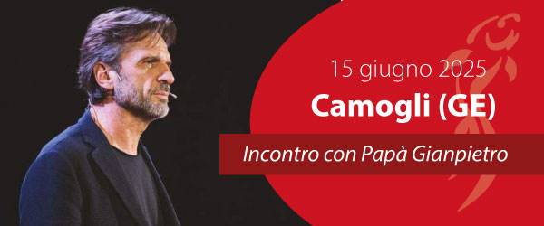 Papà Gianpietro incontra le famiglie di Camogli (GE)