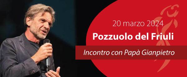 Papà Gianpietro incontra le famiglie di Porto di Pozzuolo del Friuli