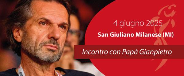 Papà Gianpietro incontra le famiglie di San Giuliano Milanese (MI)