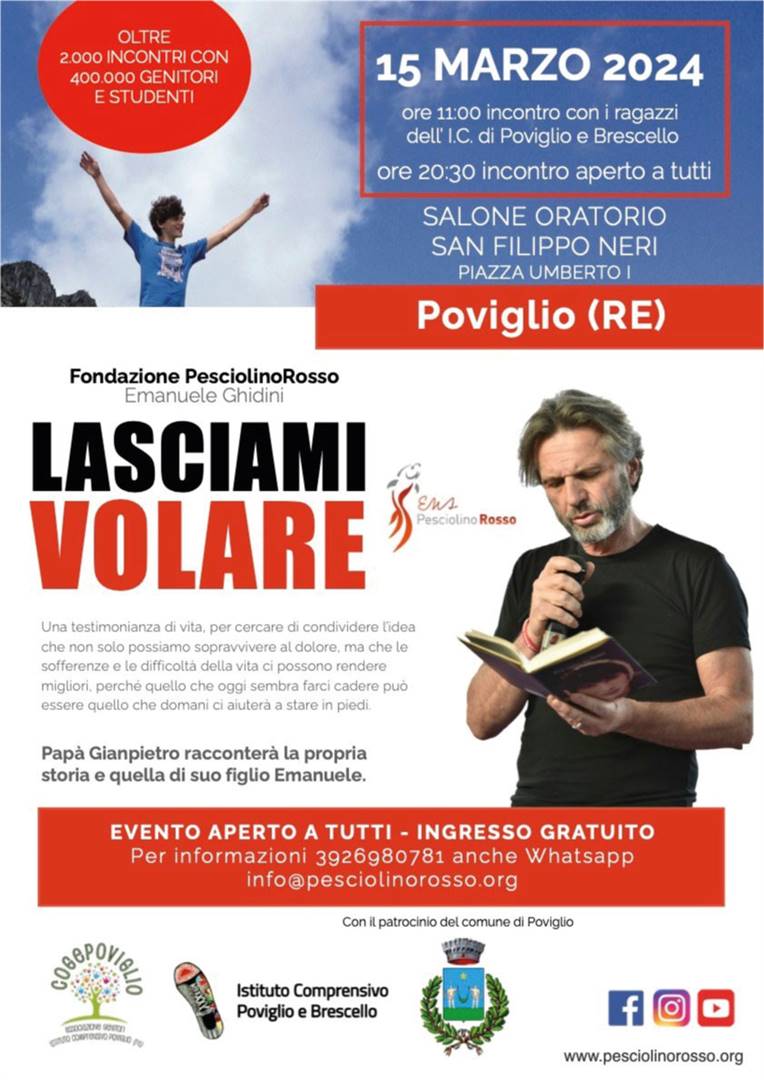 Pap&#224; Gianpietro incontra le famiglie di Poviglio