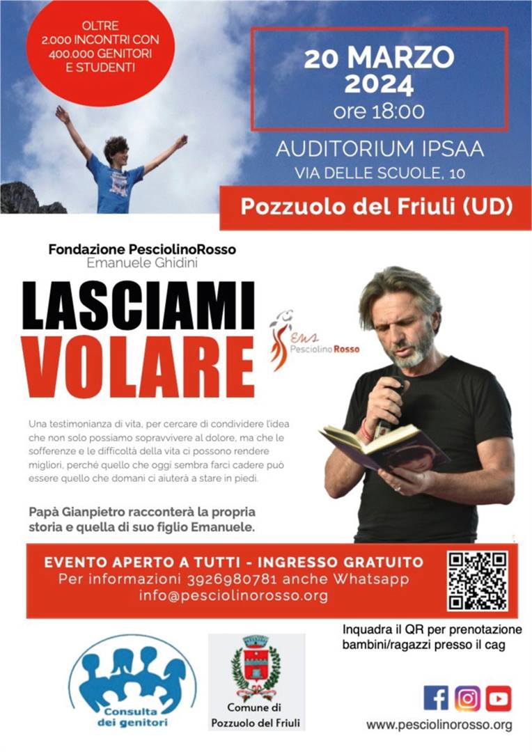 Pap&#224; Gianpietro incontra le famiglie di Porto di Pozzuolo del Friuli