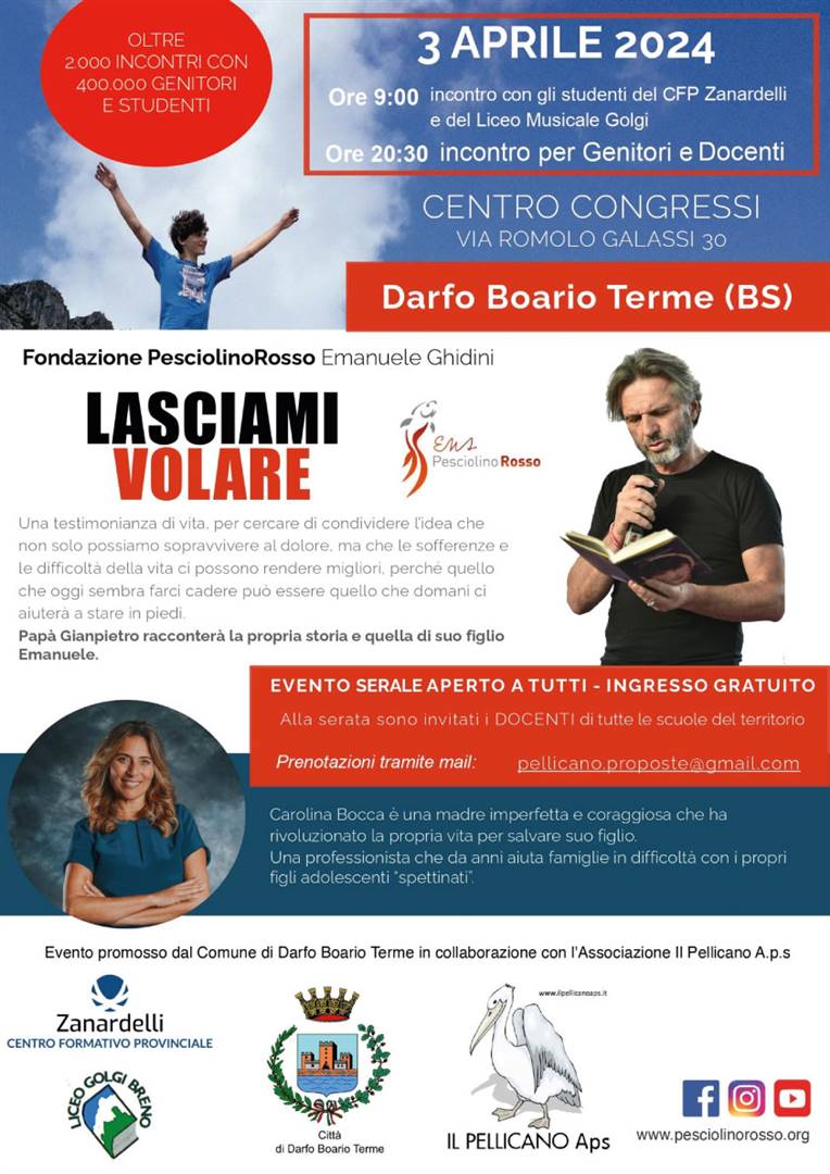 Pap&#224; Gianpietro e Carolina Bocca a Darfo Boario Terme BS