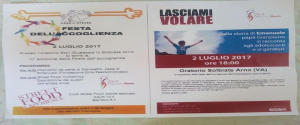 Incontro alla Festa dell'Accoglienza di Solbiate Arno VA