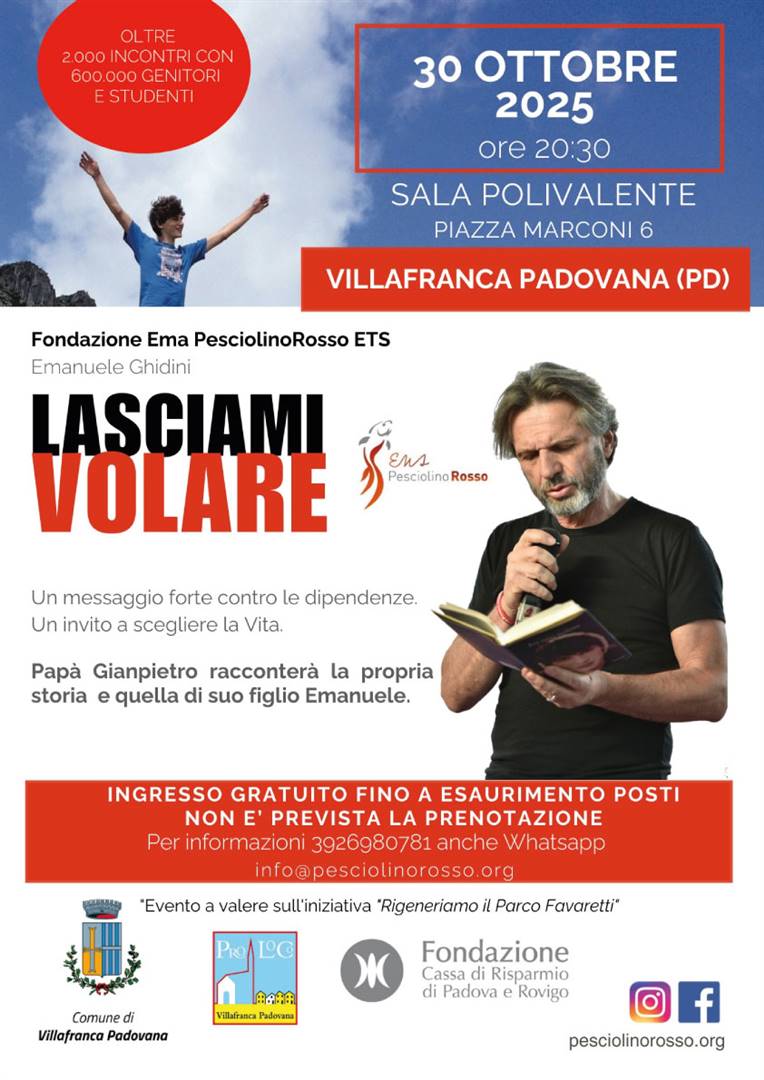 Pap&#224; Gianpietro incontra le famiglie di Villafranca Padovana (PD)